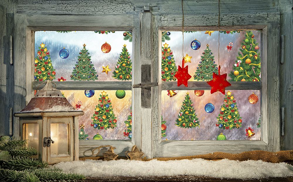 holiday decorative window film las vegas