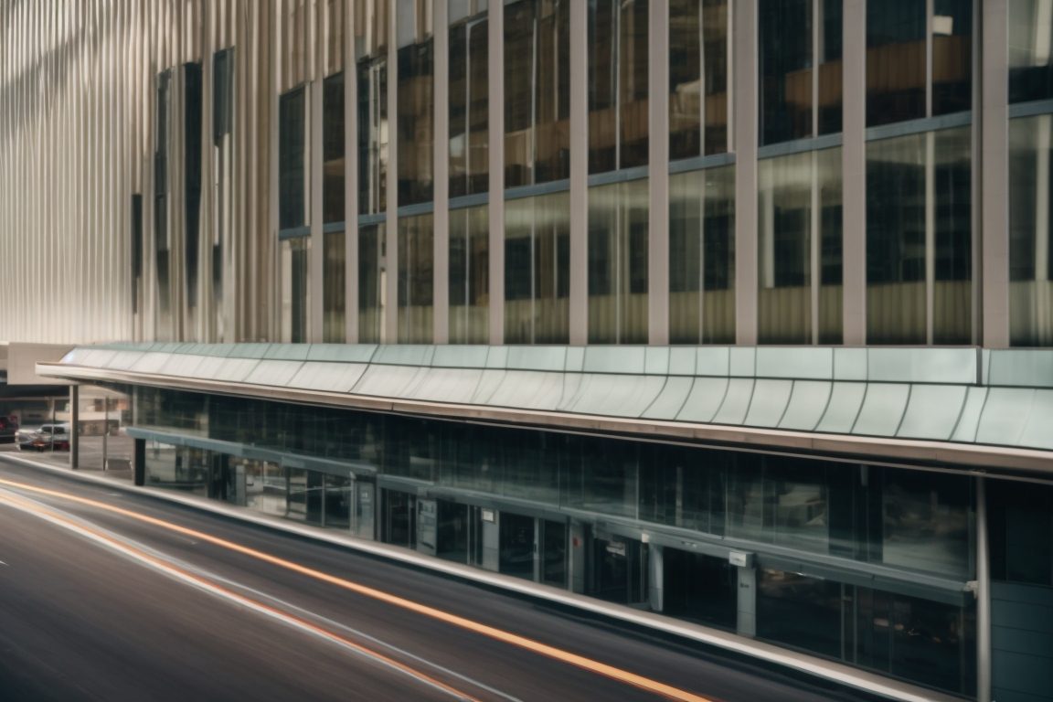 Las Vegas business with opaque windows for energy efficiency and privacy